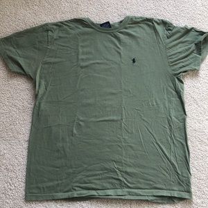 Green Ralph Lauren polo t shirt. Pre owned